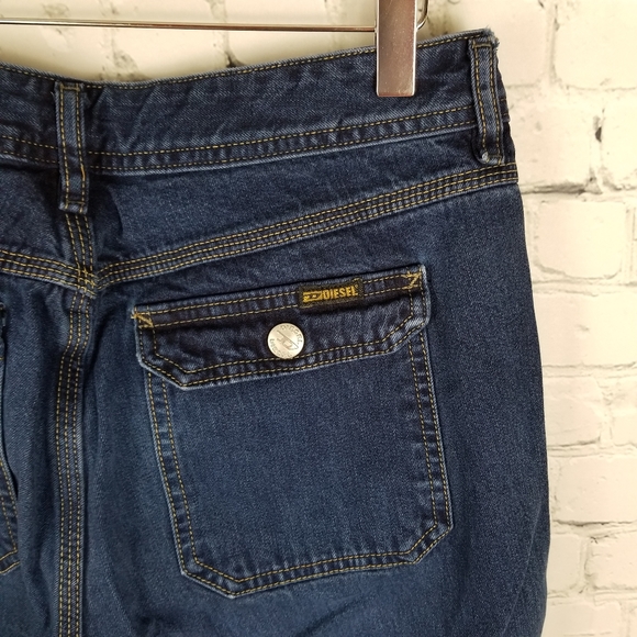 Diesel Denim - DIESEL | flap pocket straight leg jeans